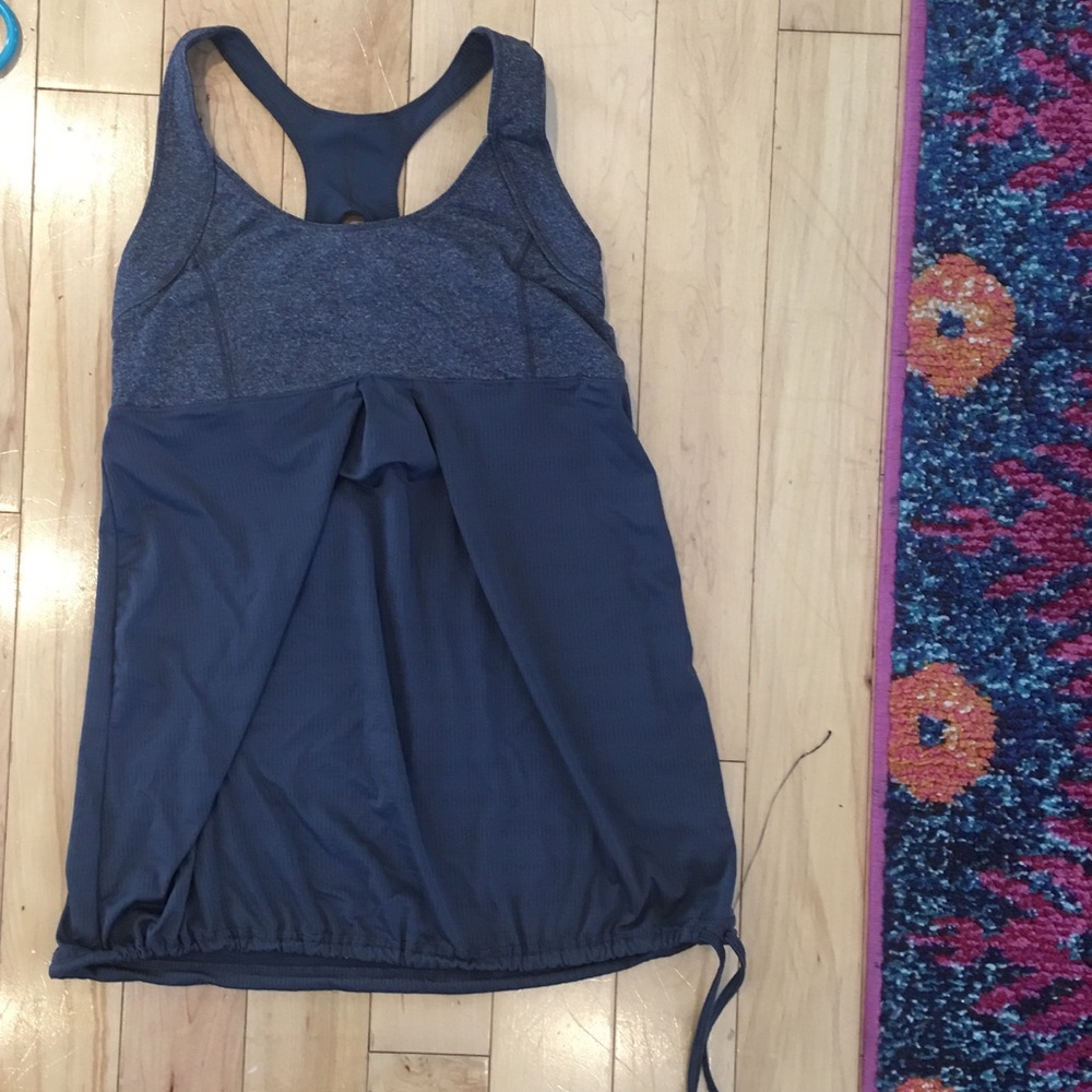 Grey Activewear top